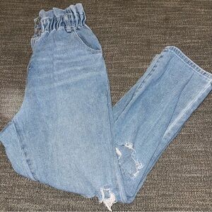 Pacsun paper bag mom jeans size 28